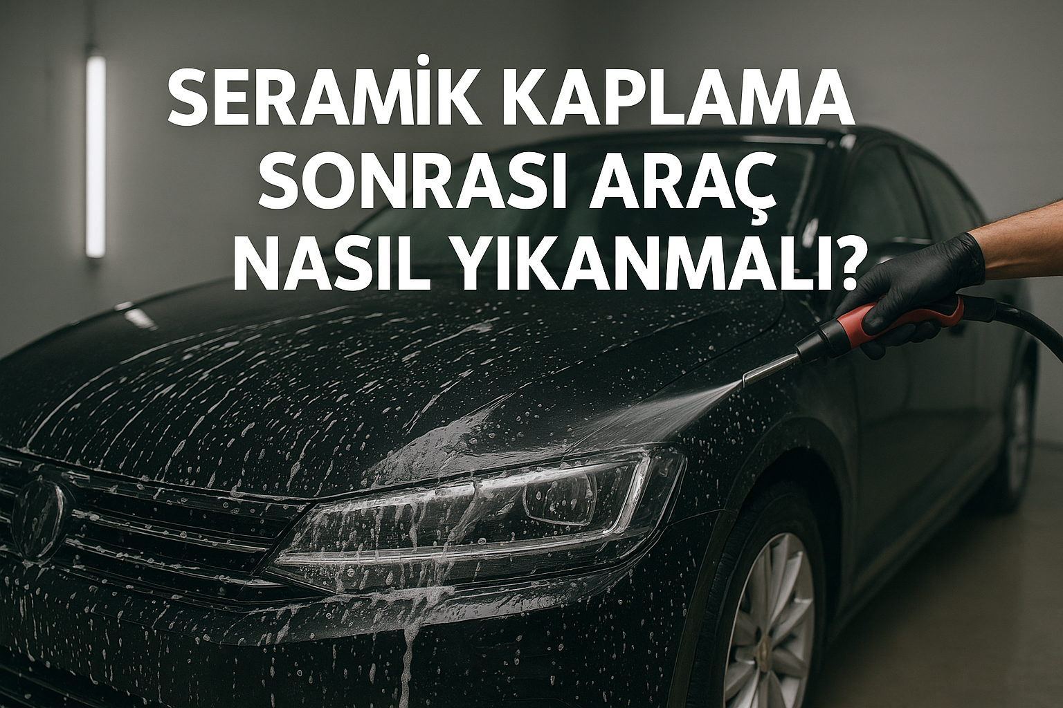 Seramik Kaplama, araç nasıl yıkanır, seramik kaplama sonrası araç yıkama, pH nötr şampuan, cilax oto kuaför